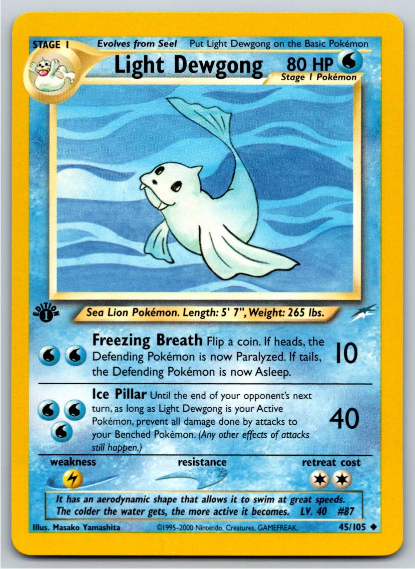 Light Dewgong (Normal - NM)
