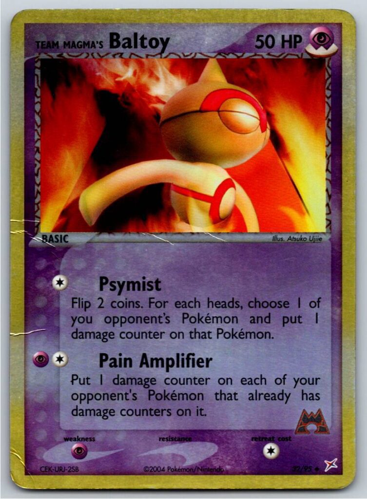 Team Magma's Baltoy - 32/95 (Reverse Holofoil - DM)