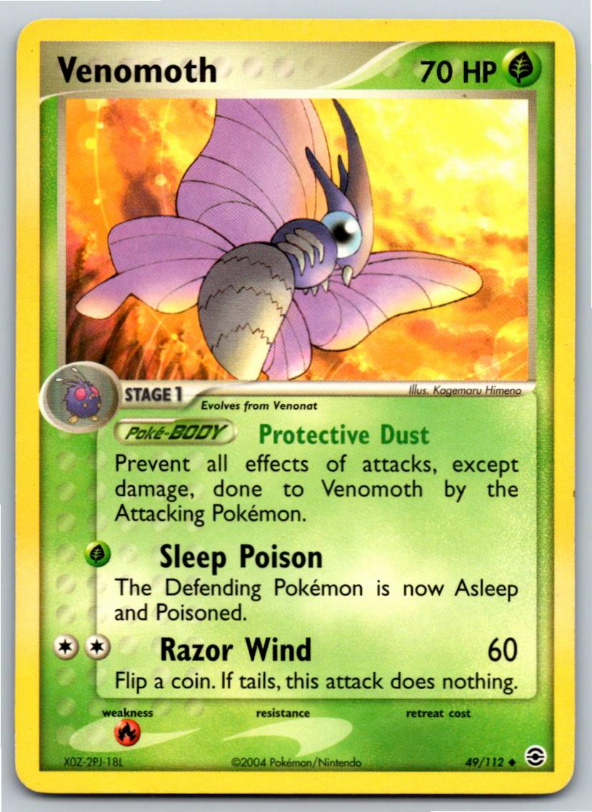 Venomoth (Normal - HP)