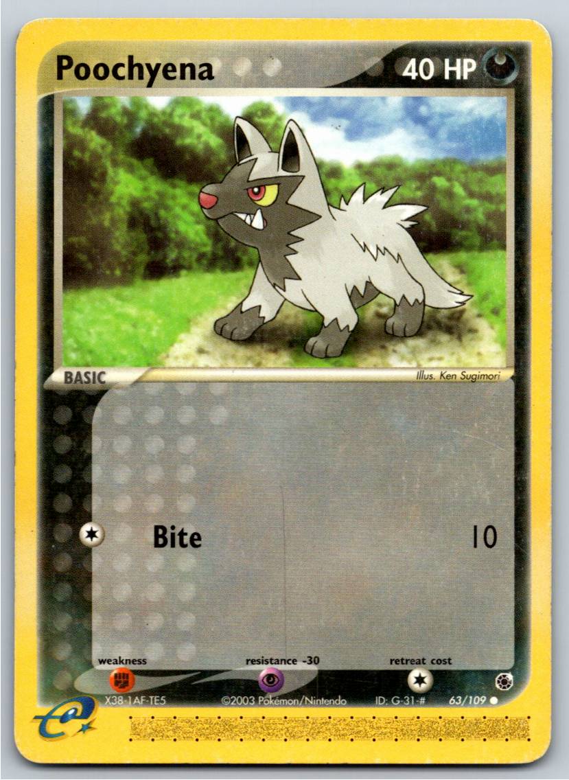Poochyena - 63/109 (Normal - HP)