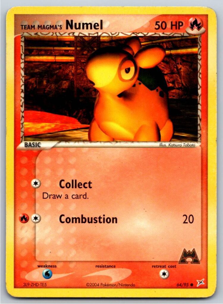 Team Magma's Numel (Normal - HP)
