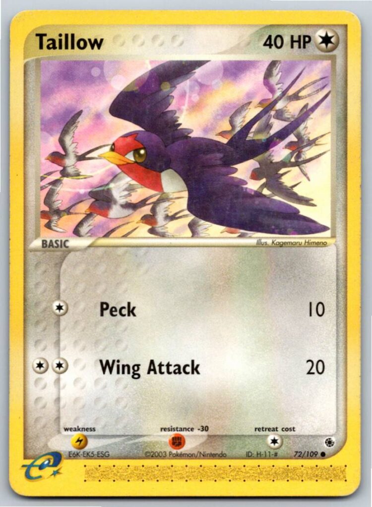 Taillow (Normal - HP)