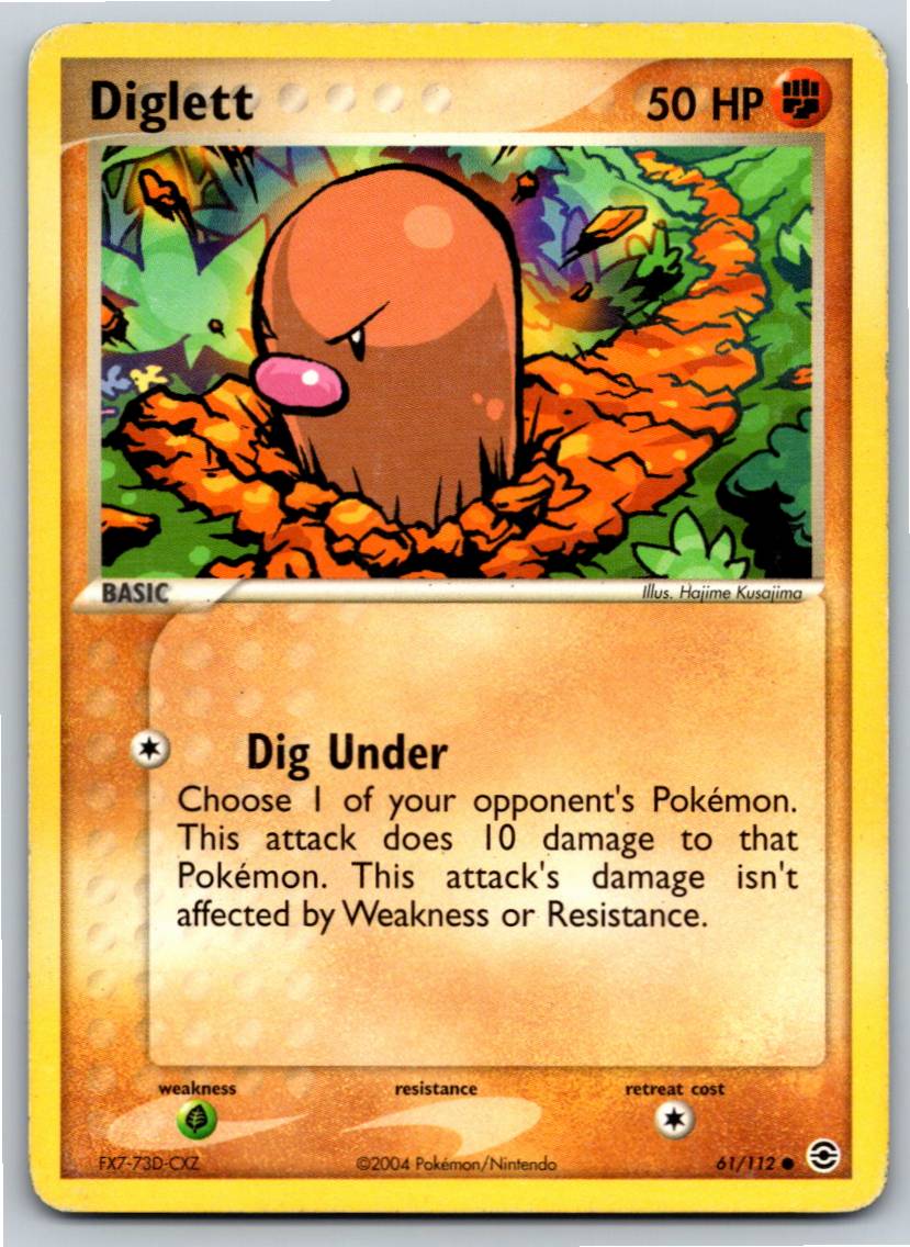 Diglett (Normal - HP)