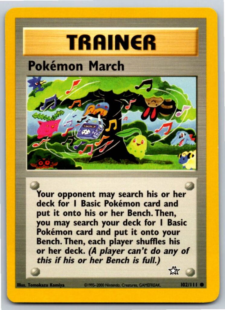 Pokemon March (Unlimited - LP)