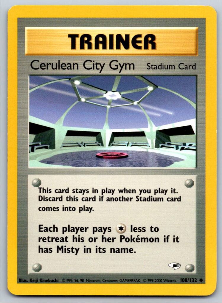Cerulean City Gym (Unlimited - NM)