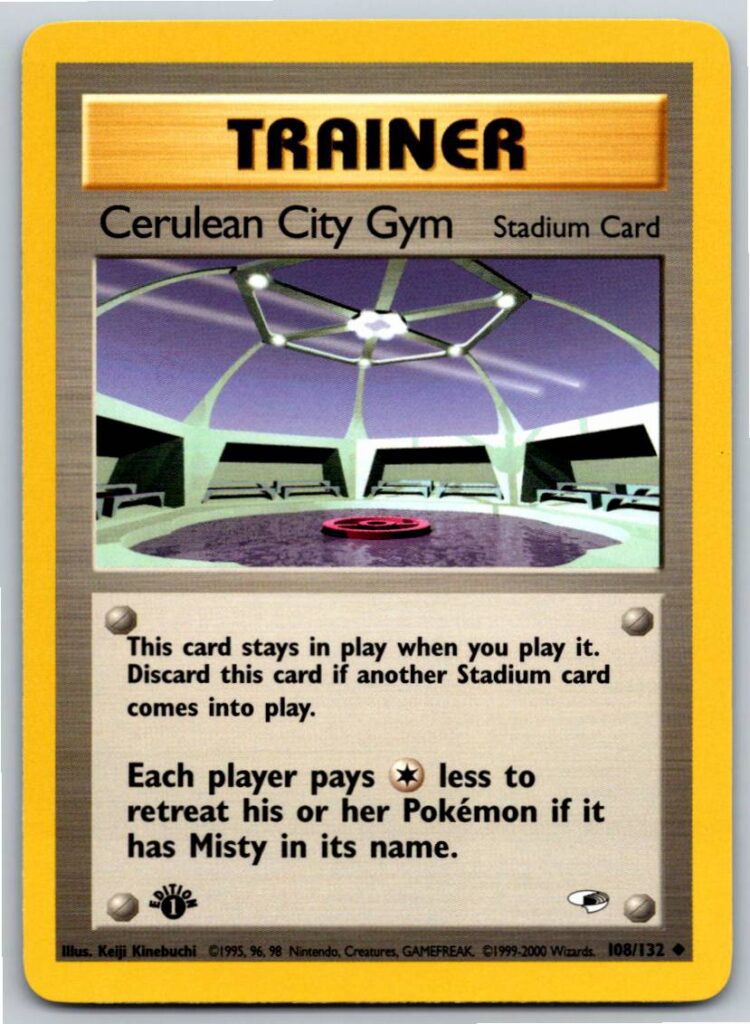 Cerulean City Gym (1st Edition - MP)
