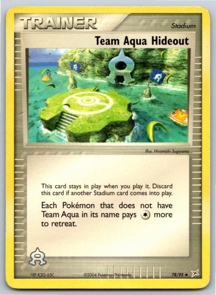 Team Aqua Hideout (Normal - HP)