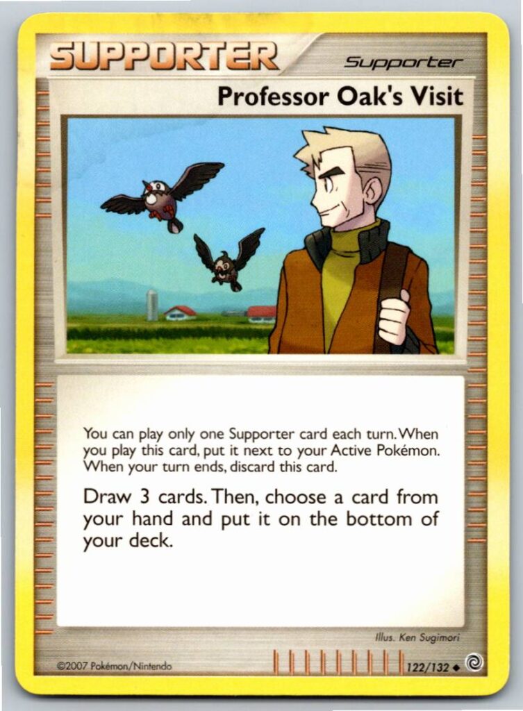 Professor Oak's Visit (Normal - HP)