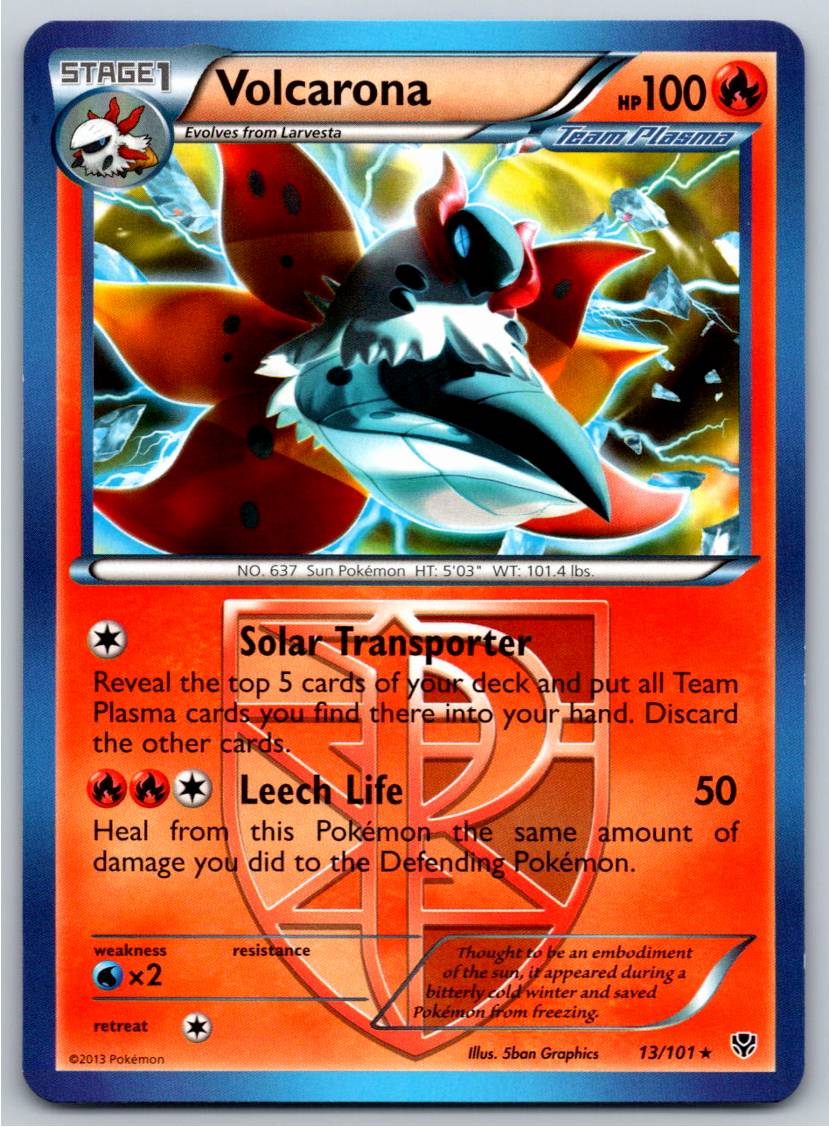 Volcarona (Team Plasma) (Normal - NM)