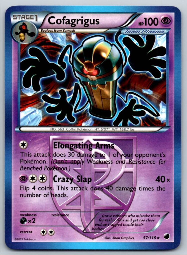 Cofagrigus (Team Plasma) (57) (Normal - NM)