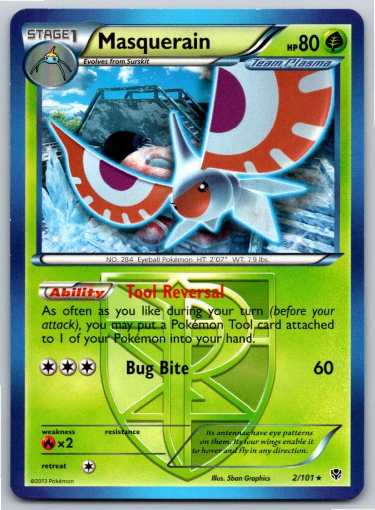 Masquerain (Team Plasma) (Normal - NM)