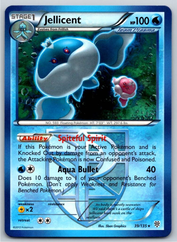 Jellicent (Team Plasma) (Normal - NM)