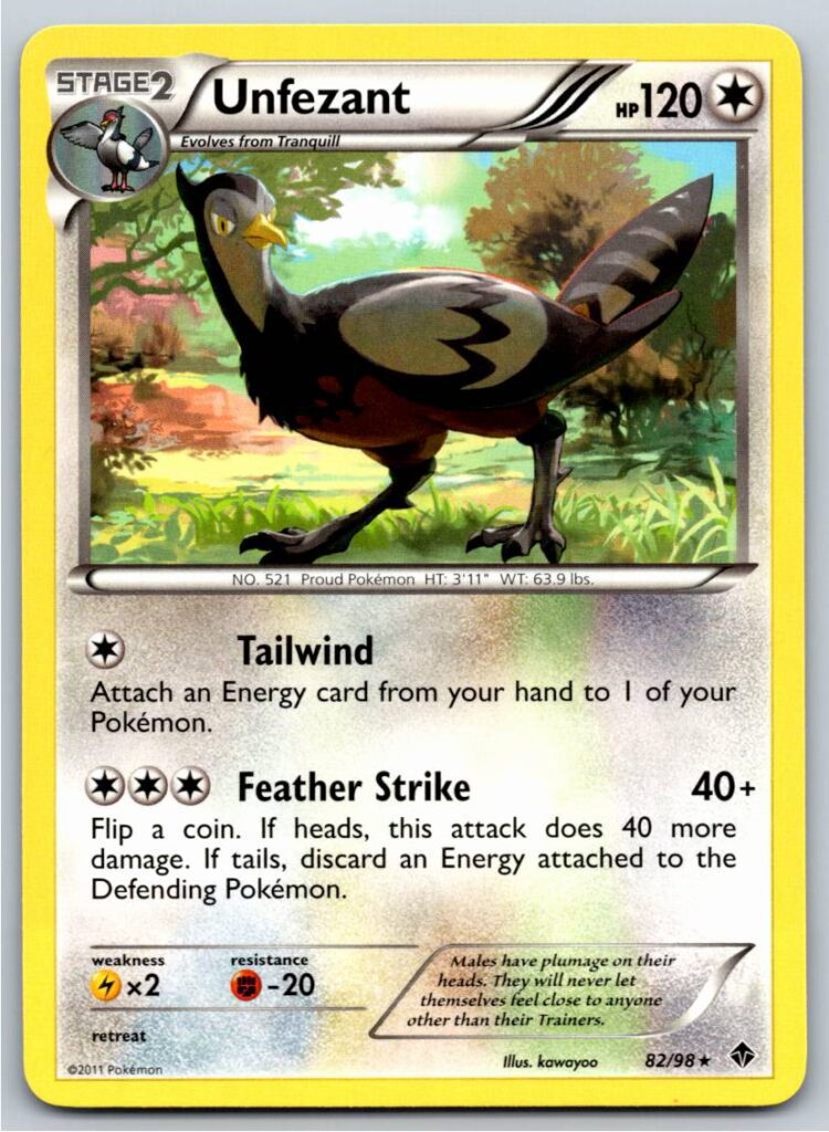Unfezant (Normal - NM)