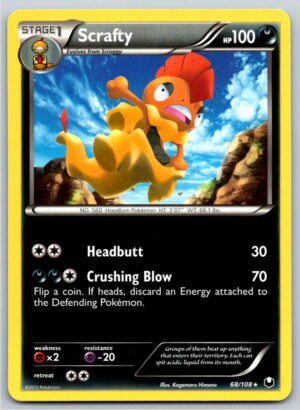 Scrafty (Normal - NM)