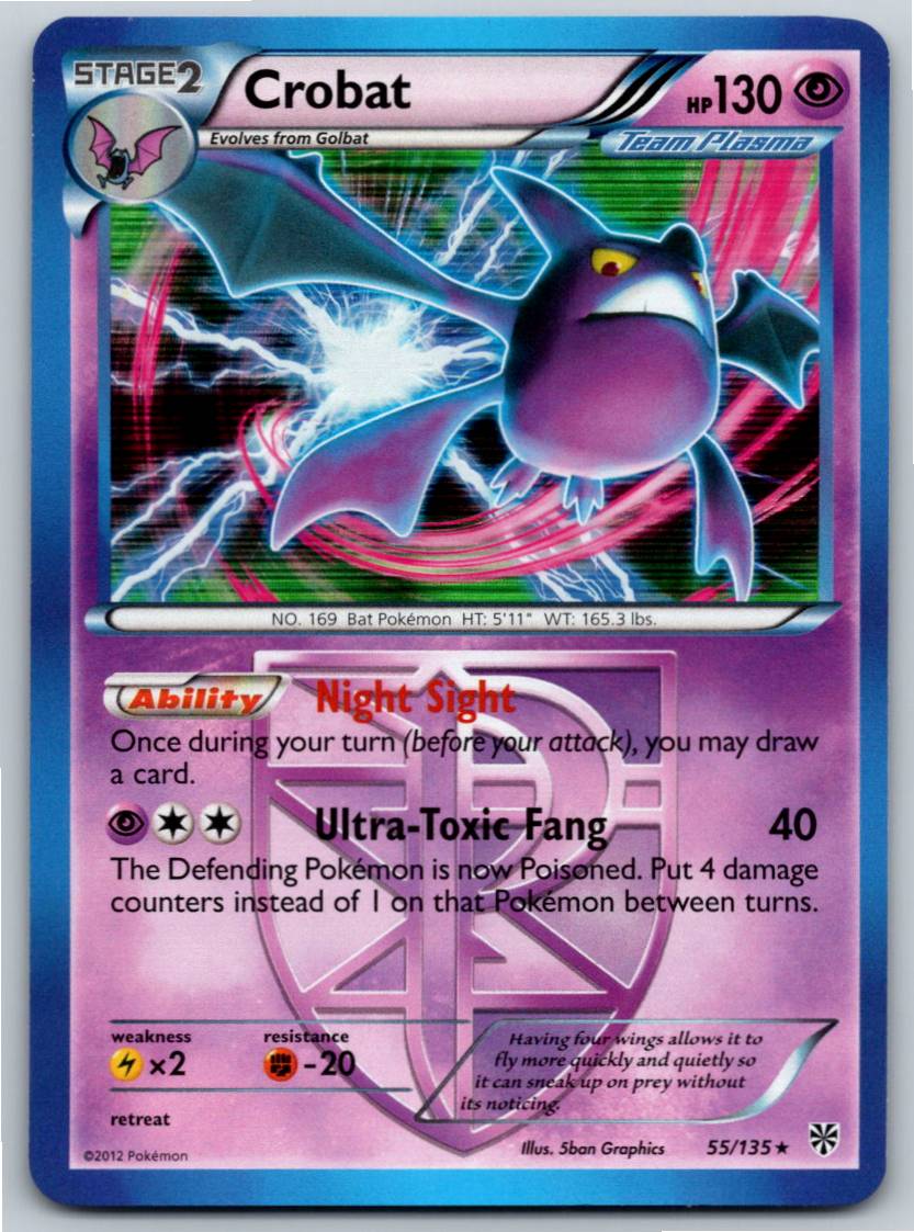 Crobat (Team Plasma) (Holofoil - NM)