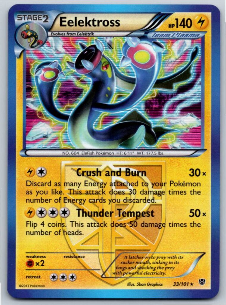 Eelektross (Team Plasma) (Holofoil - NM)