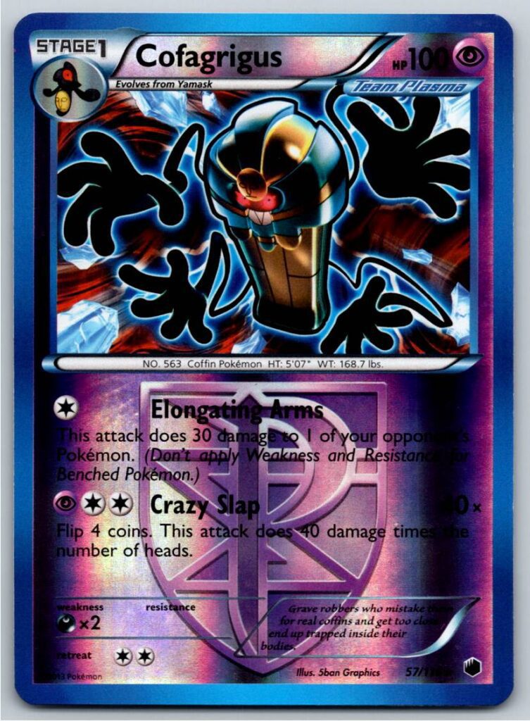 Cofagrigus (Team Plasma) (57) (Reverse Holofoil - NM)