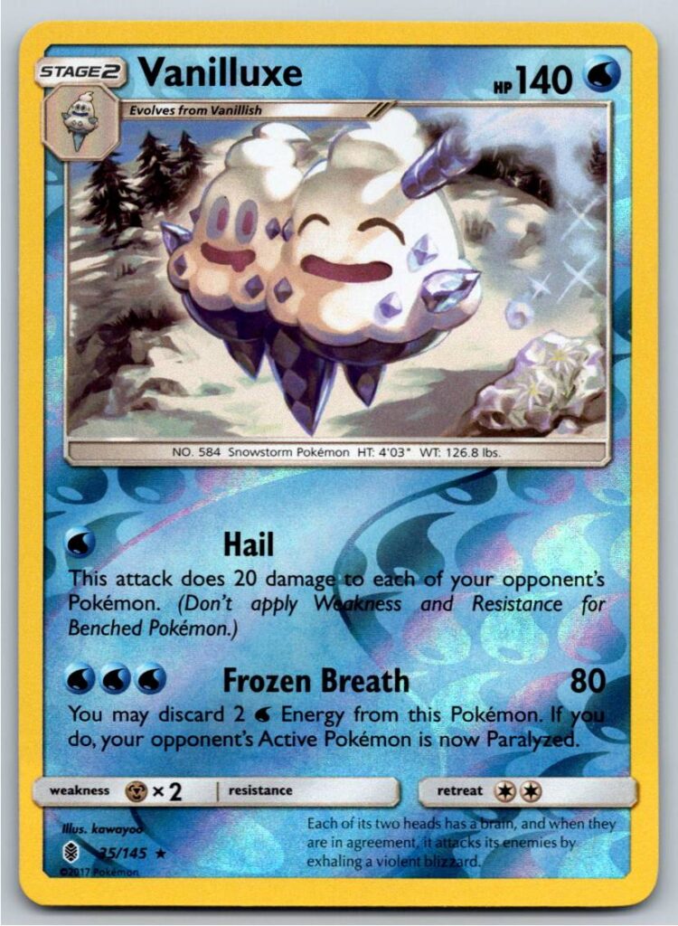 Vanilluxe (Reverse Holofoil - NM)