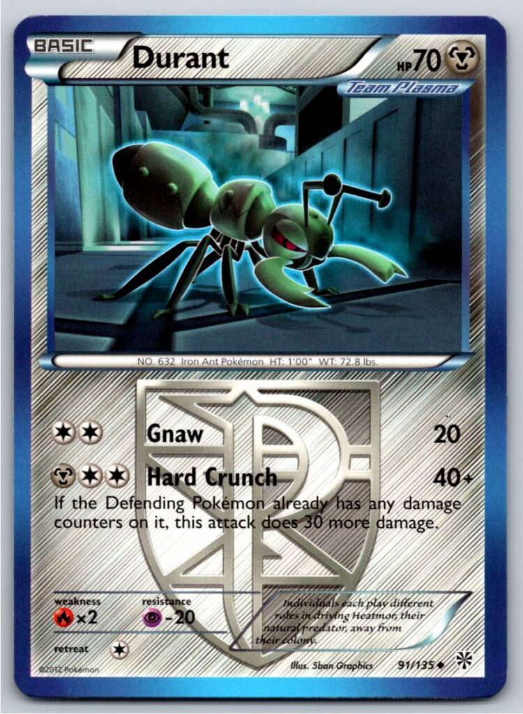 Durant (Team Plasma) (91) (Normal - NM)