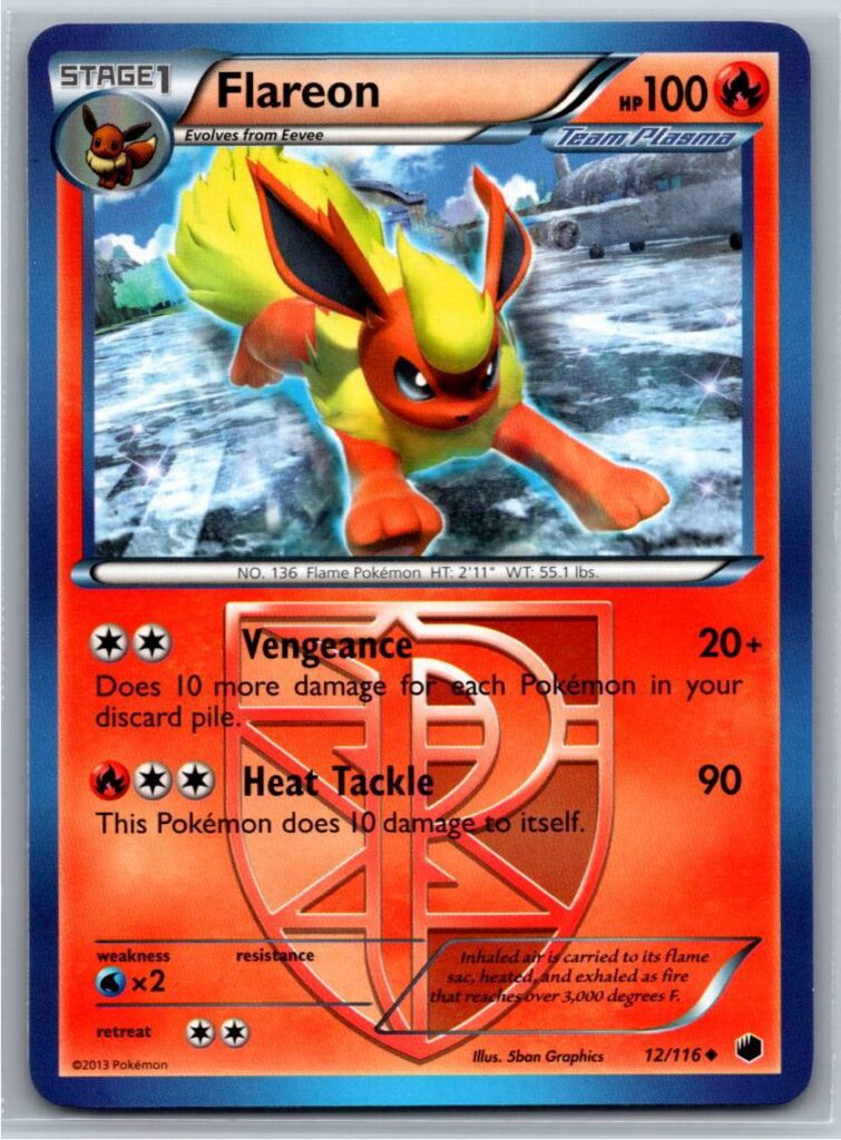 Flareon (Team Plasma) (Normal - NM)