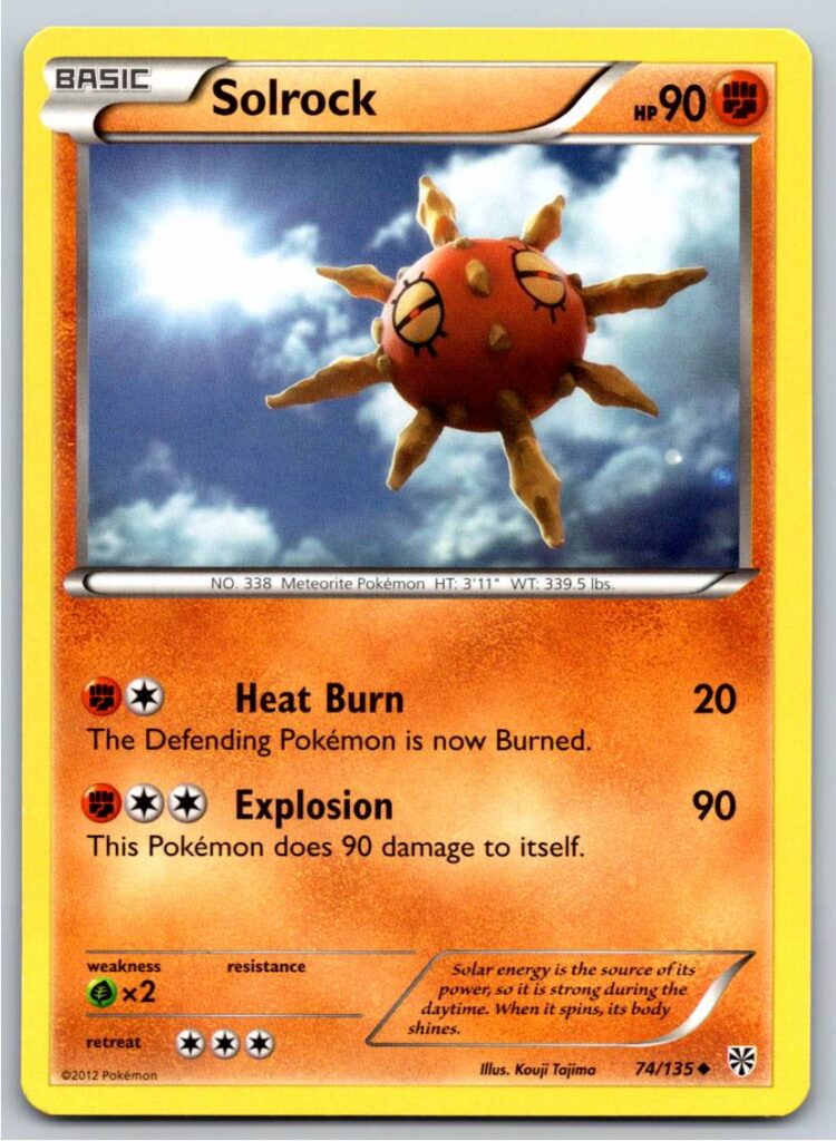 Solrock (Normal - NM)