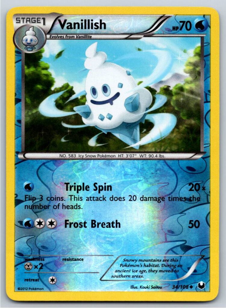 Vanillish (Reverse Holofoil - NM)