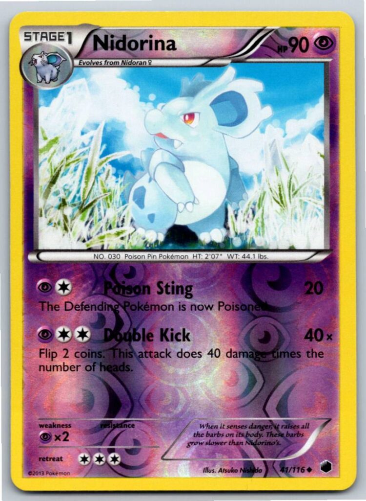 Nidorina (Reverse Holofoil - NM)