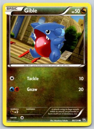Gible (86) (Normal - NM)