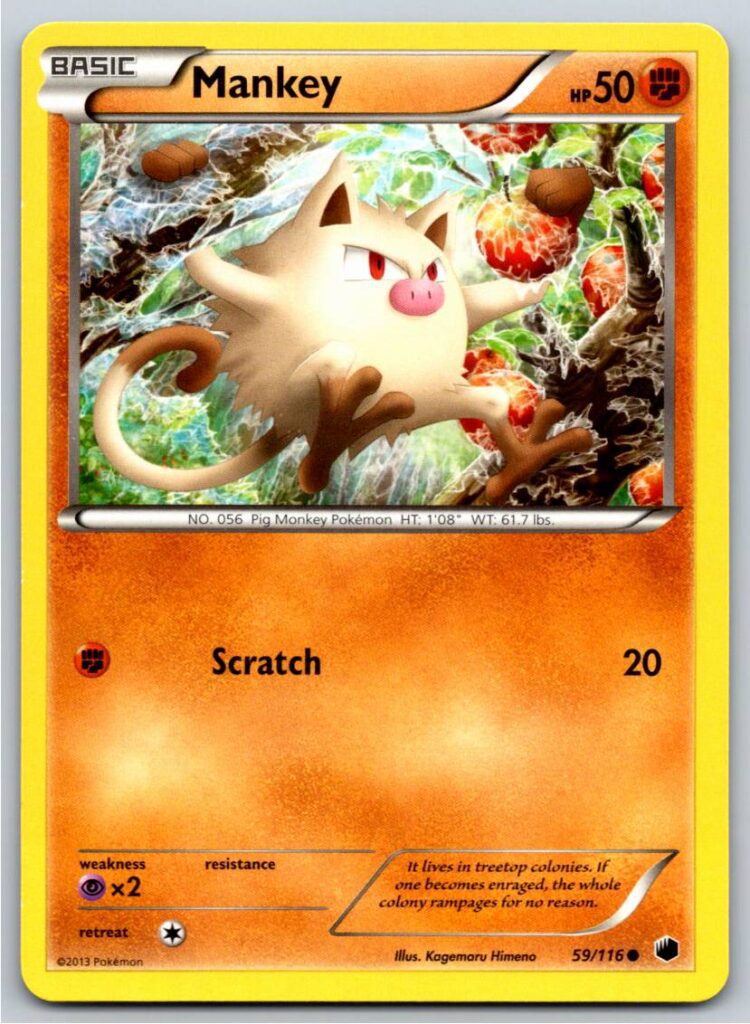 Mankey (Normal - NM)