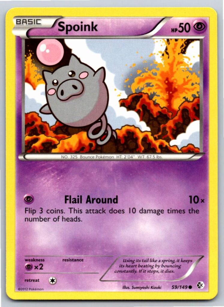 Spoink (Normal - NM)