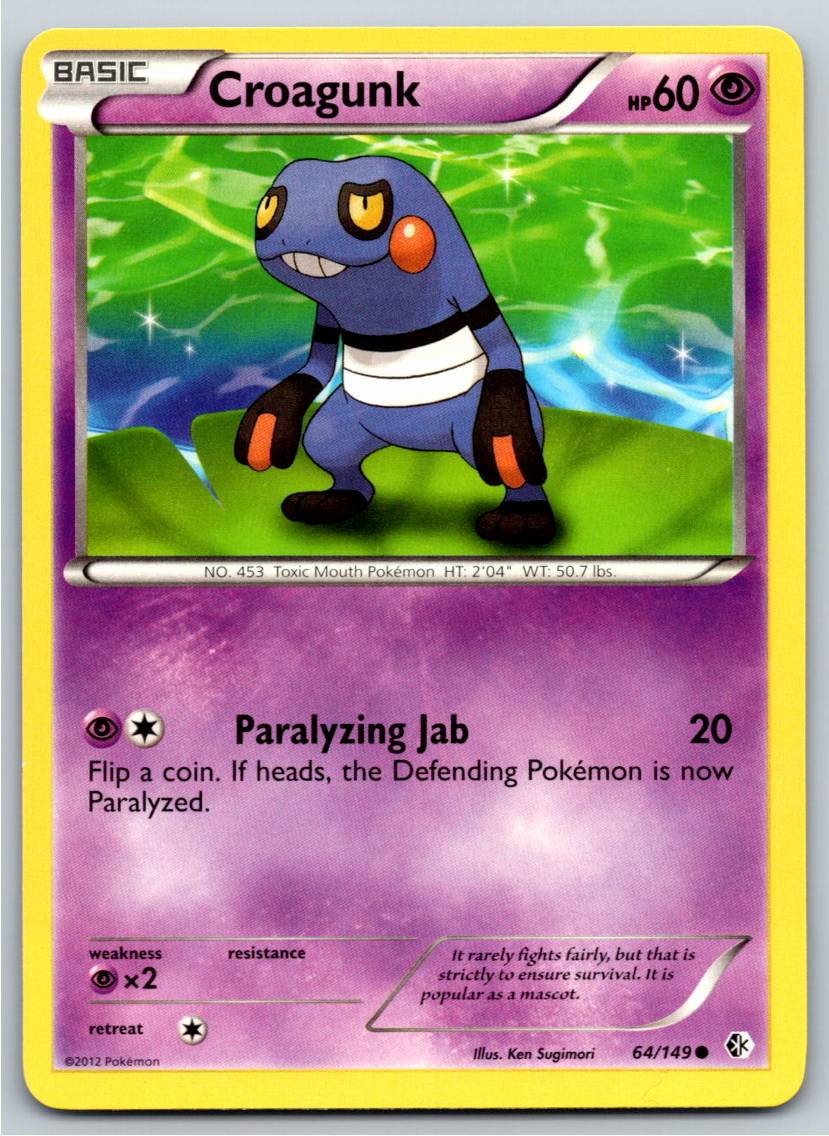 Croagunk (64) (Normal - NM)