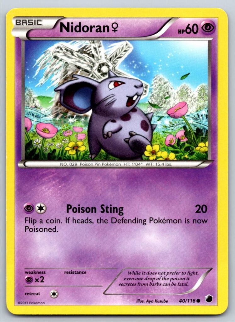 Nidoran F (Normal - NM)
