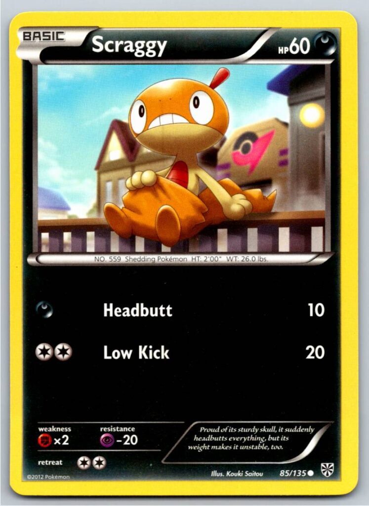 Scraggy (Normal - NM)