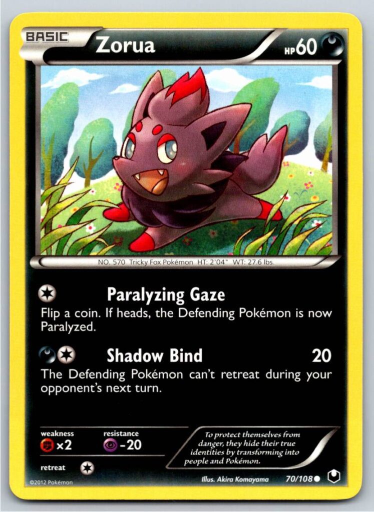 Zorua (70) (Normal - NM)