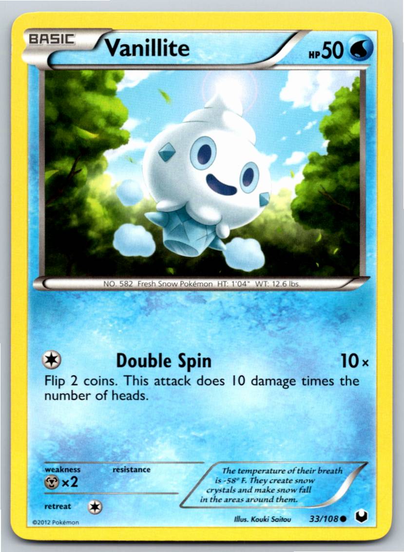 Vanillite (Normal - NM)
