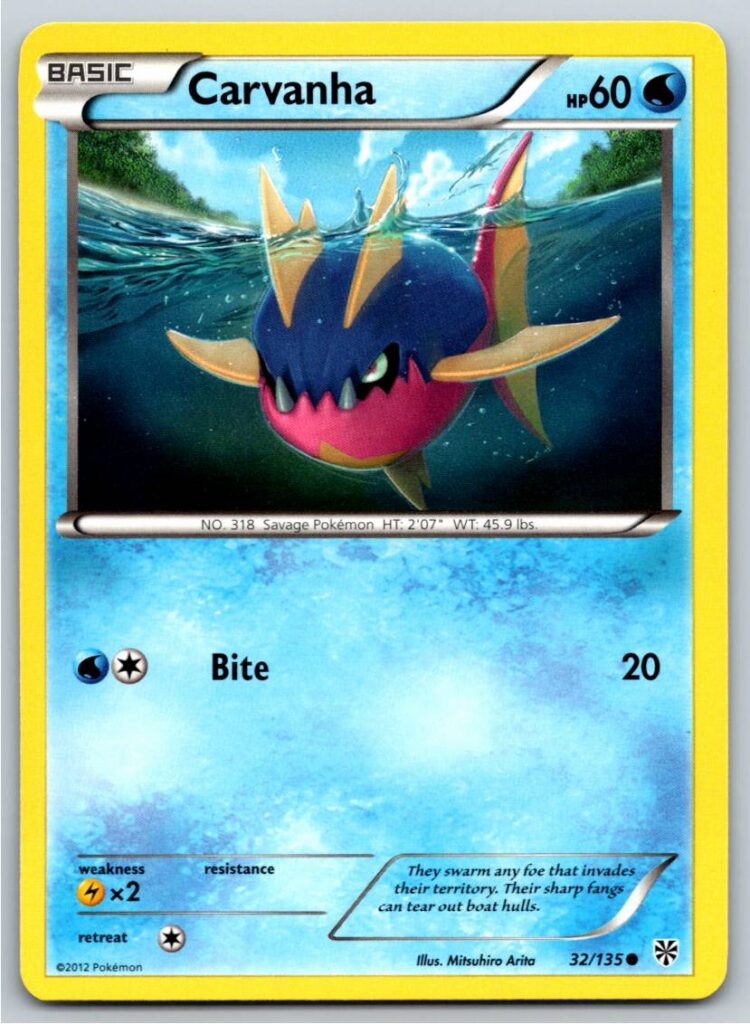 Carvanha (Normal - NM)