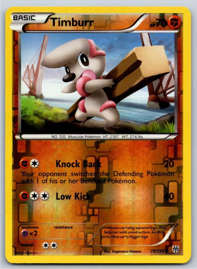 Timburr (Reverse Holofoil - NM)