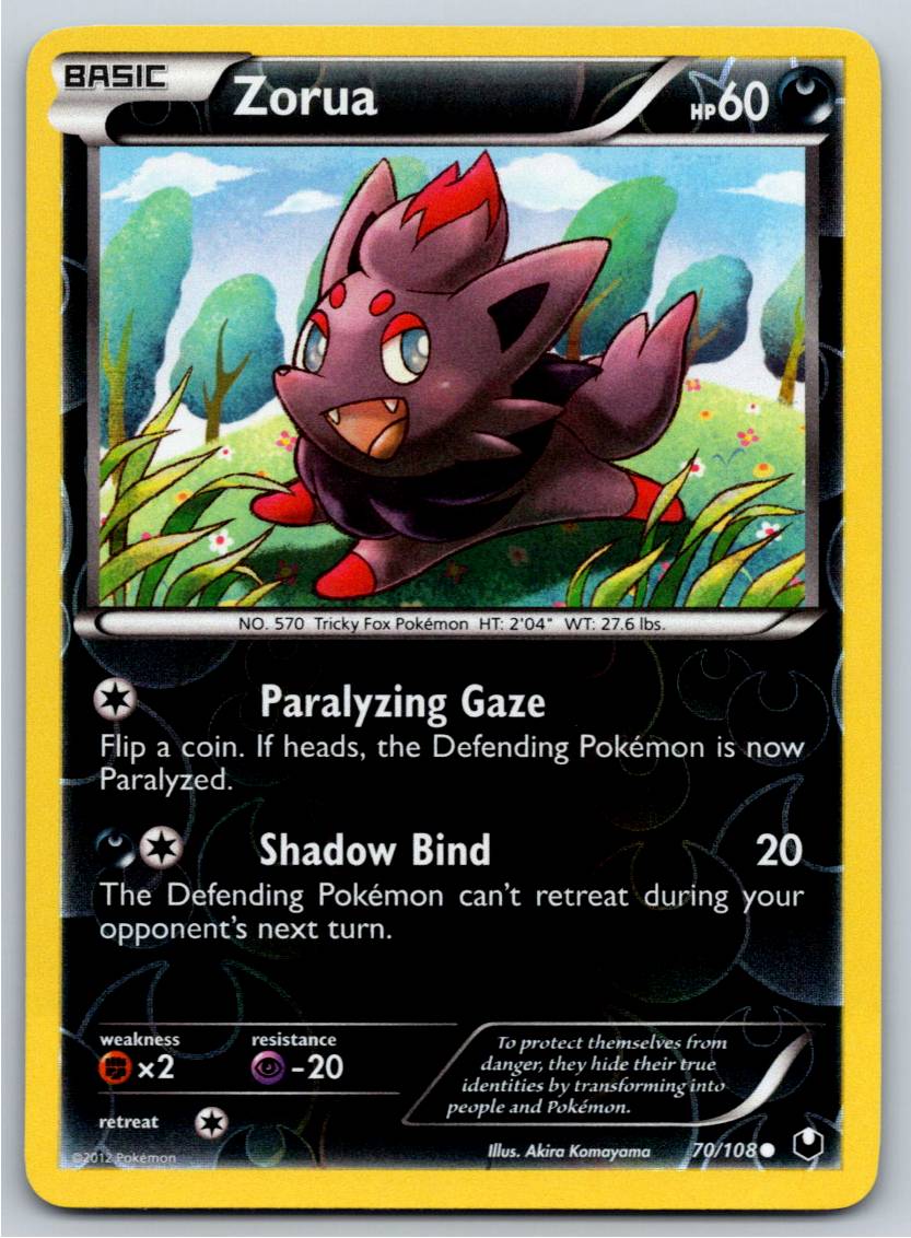 Zorua (70) (Reverse Holofoil - NM)