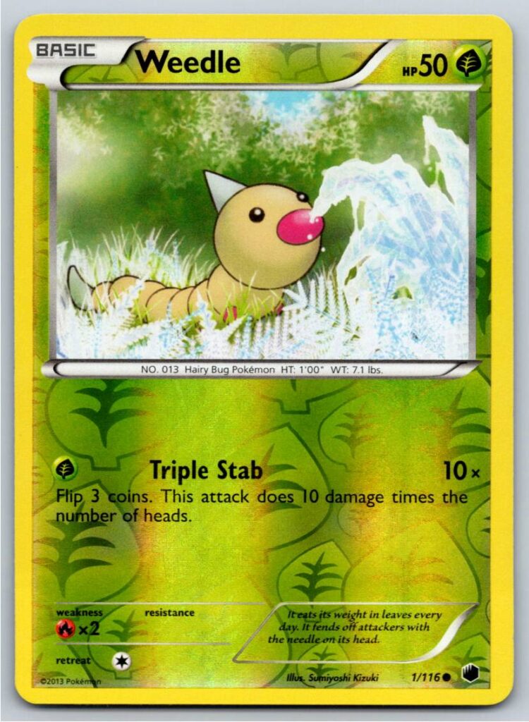Weedle (Reverse Holofoil - NM)