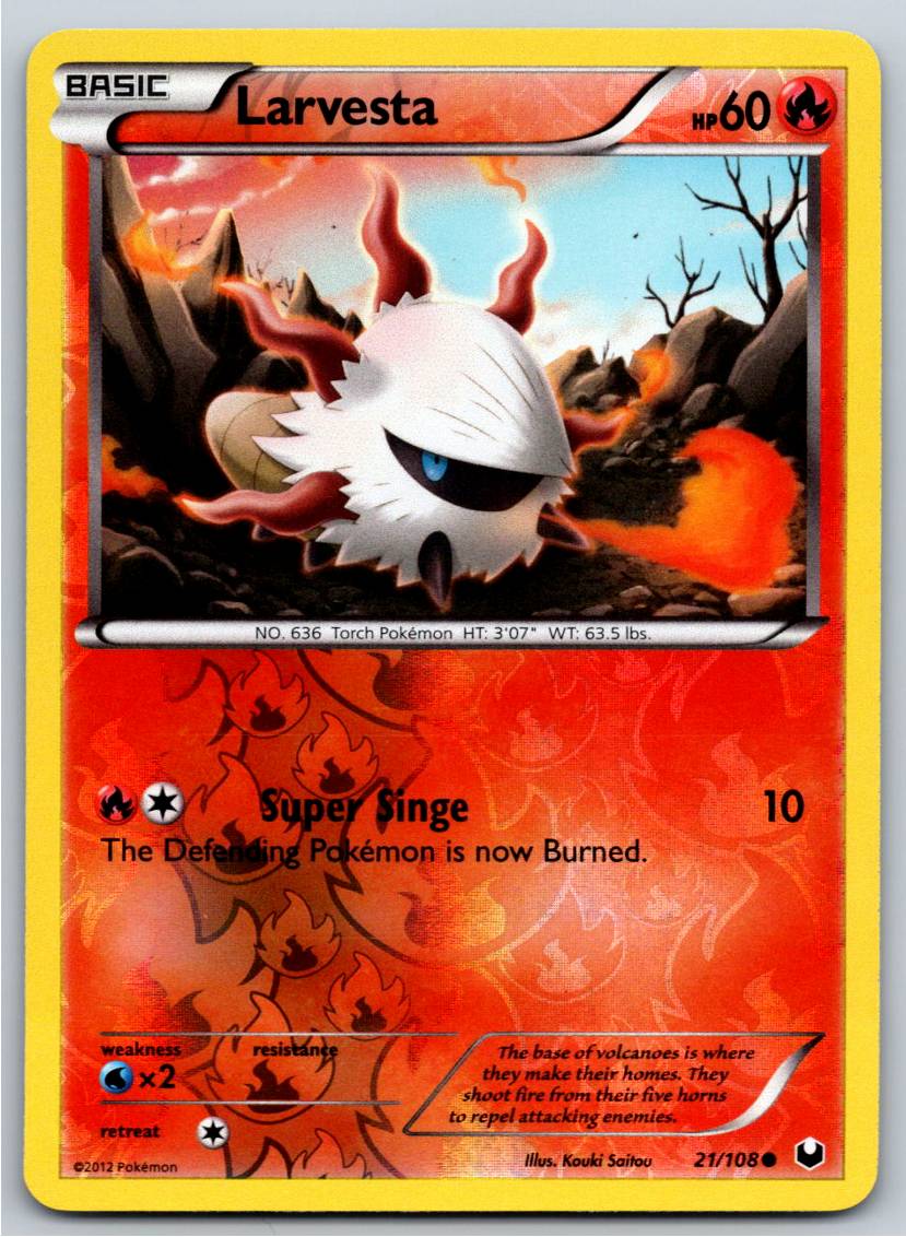 Larvesta (21) (Reverse Holofoil - NM)