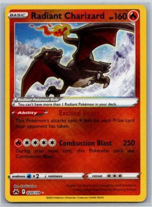 Radiant Charizard (Holofoil - NM)
