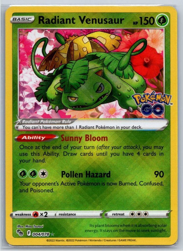Radiant Venusaur (Holofoil - NM)