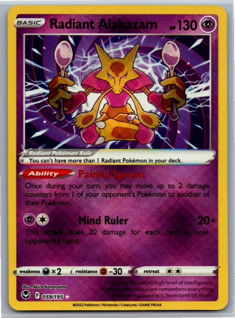 Radiant Alakazam (Holofoil - NM)