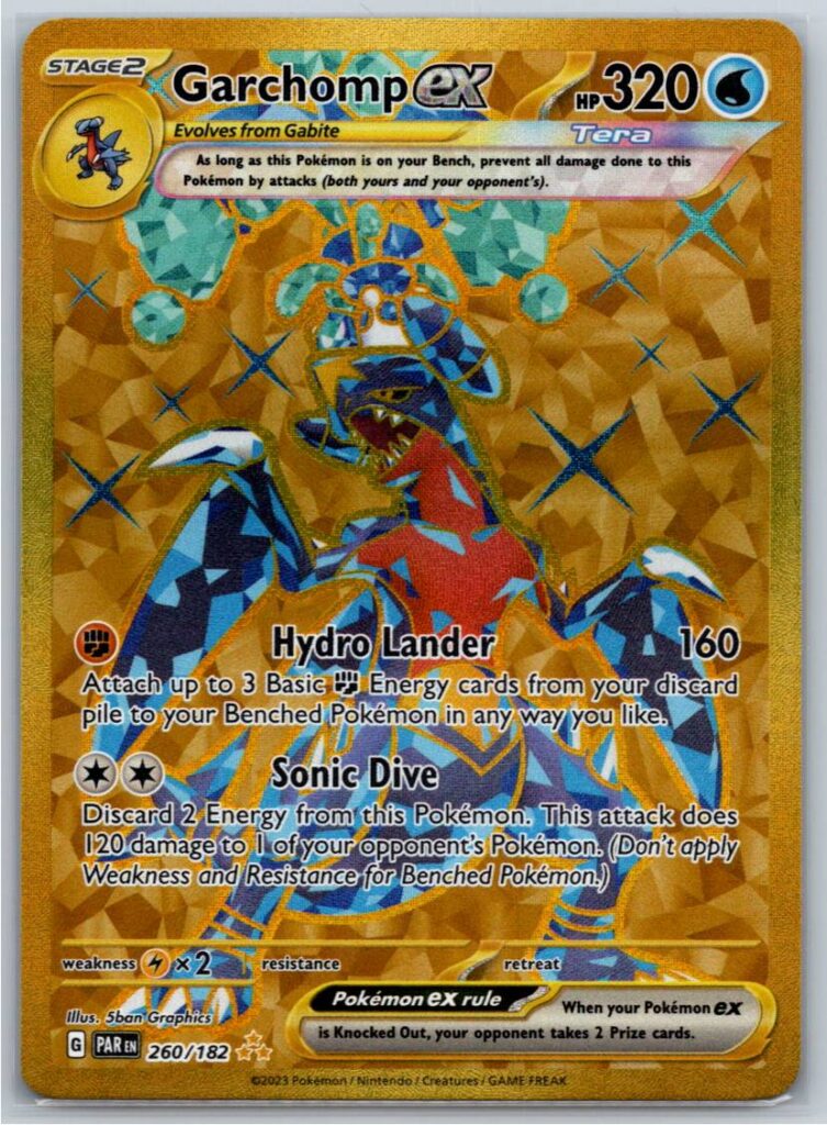 Garchomp ex - 260/182 (Holofoil - NM)