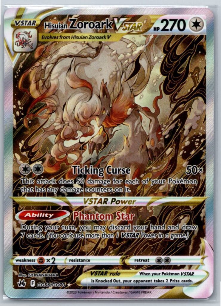Hisuian Zoroark VSTAR (Holofoil - NM)