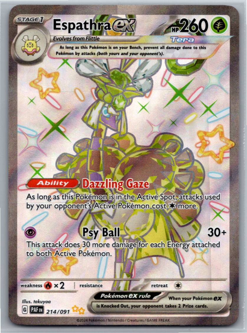 Espathra ex - 214/091 (Holofoil - NM)
