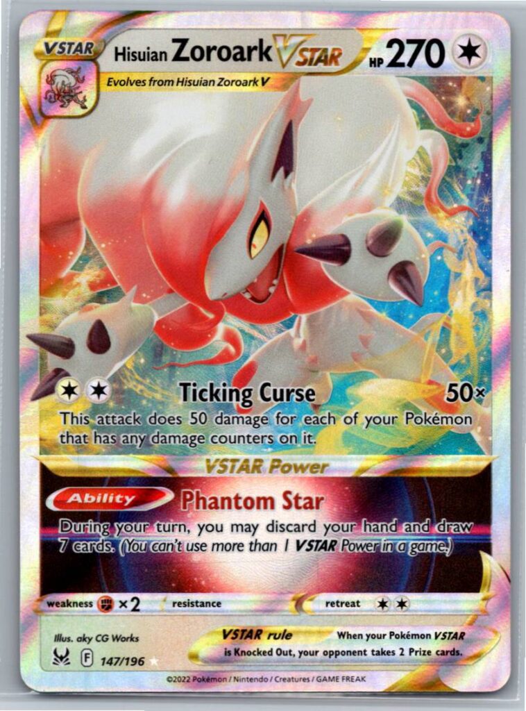 Hisuian Zoroark VSTAR (Holofoil - NM)