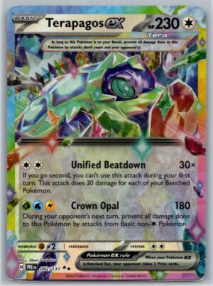 Terapagos ex - 092/131 (Holofoil - NM)