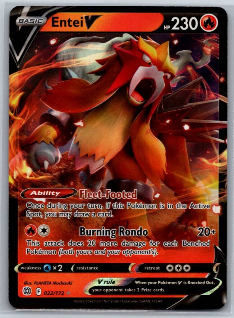 Entei V (Holofoil - NM)