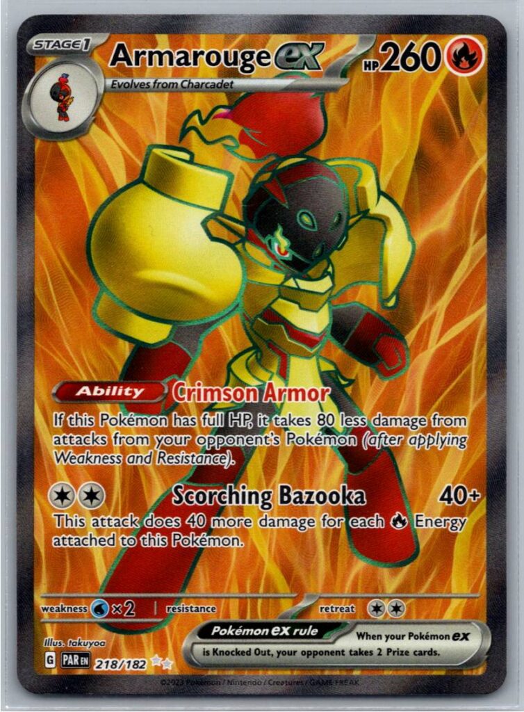Armarouge ex - 218/182 (Holofoil - NM)